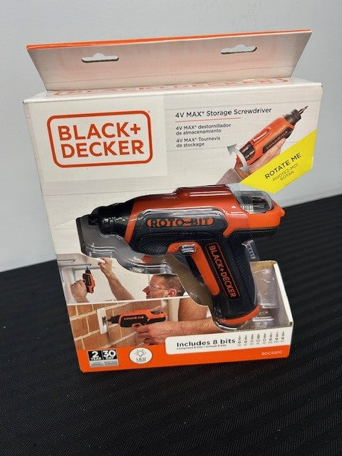Black and Decker Battery Powered Screwdriver