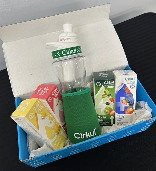 Green Cirkul Bottle with Flavors