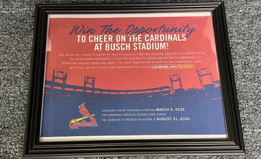 2 Marty Passes for St. Louis Cardinals Game